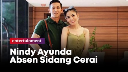 Diperiksa Kasus Kepemilikan Senjata Api, Nindy Ayunda Absen Sidang Cerai