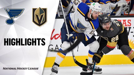 Blues @ Golden Knights 01/26/2021 | NHL Highlights