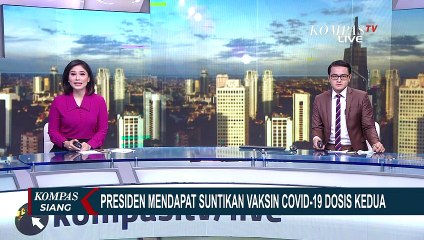 Presiden Jokowi: Target Vaksinasi Sampai Satu Juta Tiap Harinya