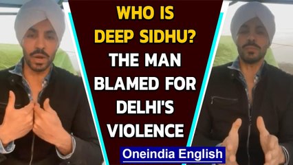 Deep Sidhu 'instigated' farmers: Who is the man? | Oneindia News