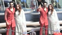 Newlywed Varun Dhawan & Natasha Dalal Arrive Home After The Grand Celebration