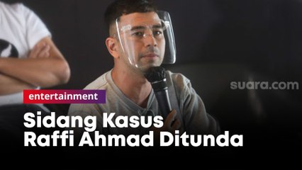 Pengacara Tak Punya Surat Kuasa, Sidang Kasus Raffi Ahmad Ditunda