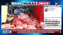#LagingHanda | Office of the President, nagbalangkas ng isang EO para tugunan ang mataas na presyo ng pork at poultry products sa merkado