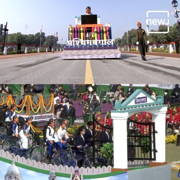 Republic Day Parade: West Bengal Tableau Displays Sabooj Sathi Scheme