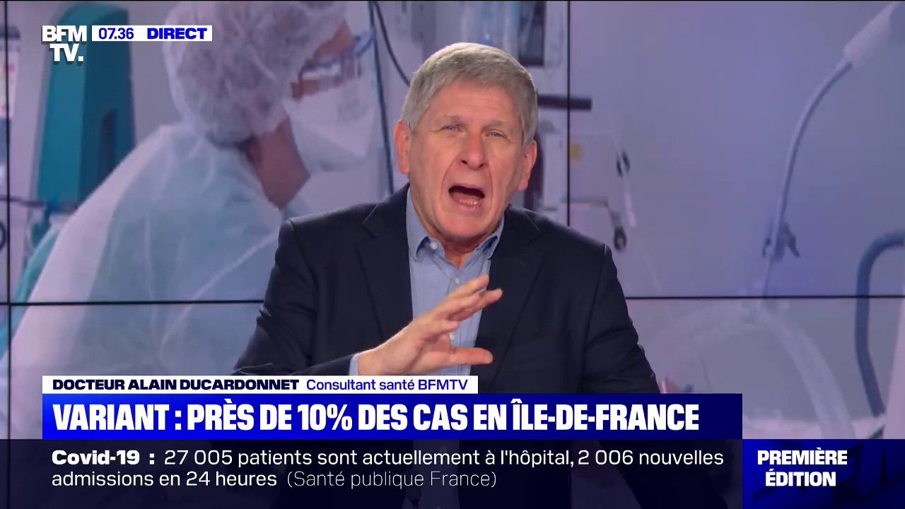 9,4% des cas de Covid-19 sont issus du variant...