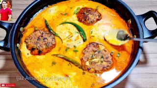 Kadhi Pakora Recipe By ijaz Ansari  کڑھی پکوڑا بنانے کا نیا طریقہ  Legendary Di
