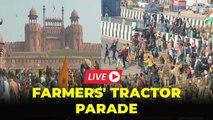 Farmers' Tractor Rally Live Updates किसानों की ट्रैक्टर रैली Live