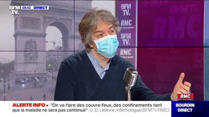 Pr Jean-Daniel Lelièvre: "On savait que ces variants allaient survenir, mais on ne pensait pas qu'ils allaient survenir aussi vite que ça"