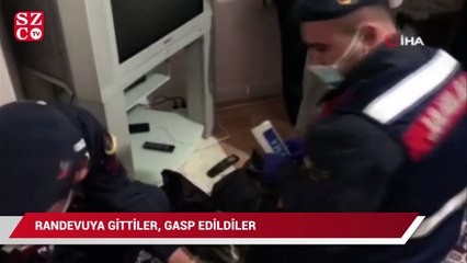 Randevuya gittiler, gasp edildiler