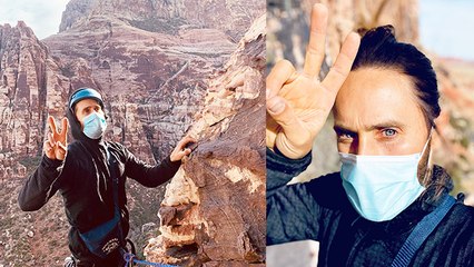 Fans Trend Jared Leto’s Mountain Climbing On Social Media