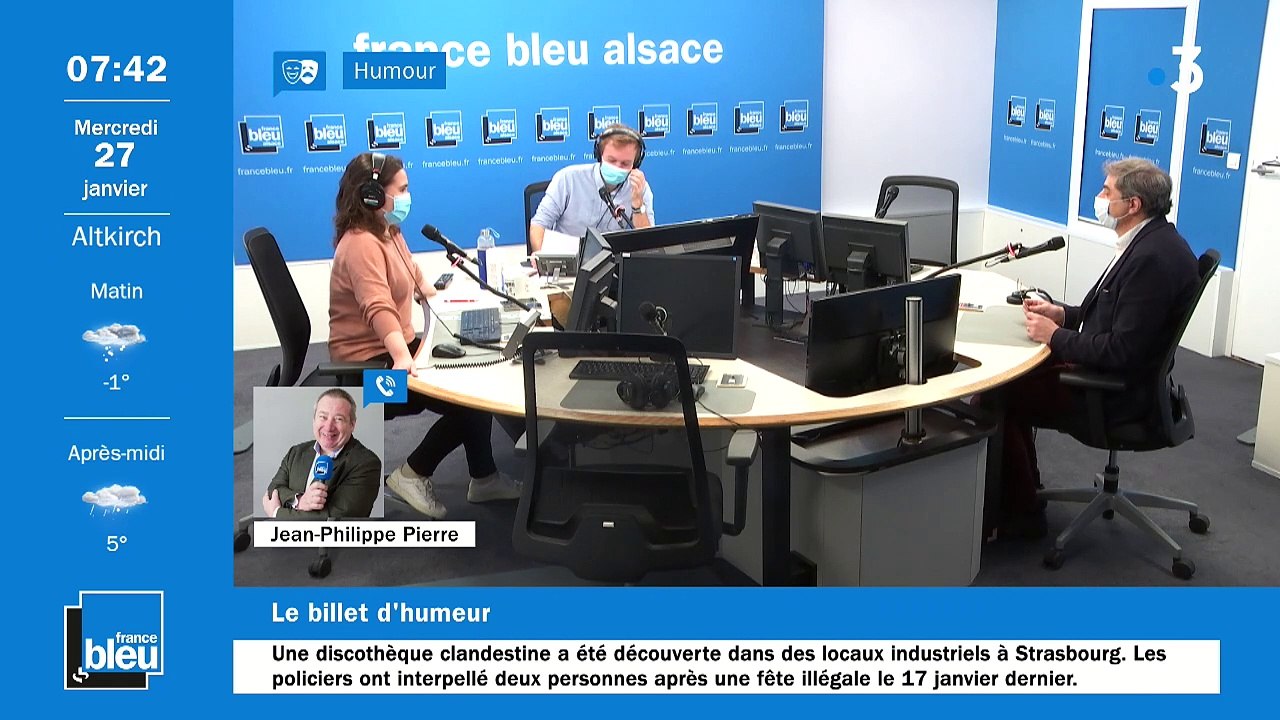 La matinale de France Bleu Alsace du 27/01/2021 - Vidéo Dailymotion