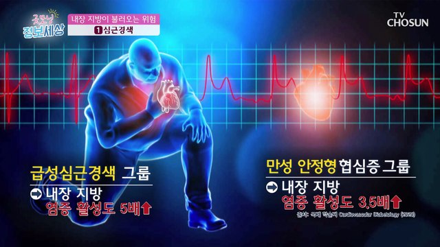 내장 지방이 불러오는 건강 적신호 TV CHOSUN 210127 방송