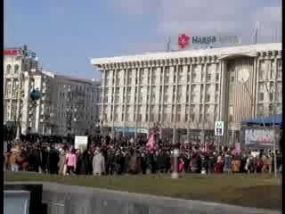 Celebrating Women's Day 2007 in Kiev, Ukraine