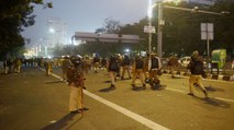 Delhi Police marches on the streets of national capital