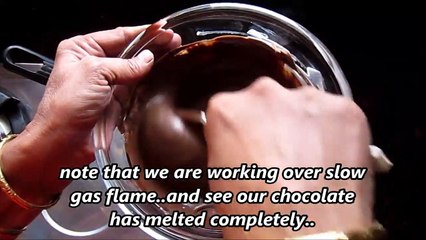 HOW TO MAKE CHOCOLATE FUDGE-KIDS FAVOURITE (with English subtitles) | Nirmal Bhoj