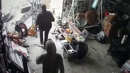 40 Saniyelik Hortum Sanayi Sitesini Savaş Alanına Çevirdi