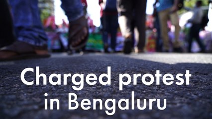 Thousands protest against farm laws in Bengaluru