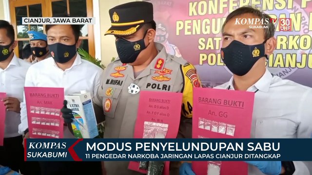 Modus Penyelundupan Sabu Di Lapas Cianjur