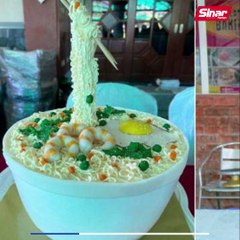 Uniknya kek graviti mi segera