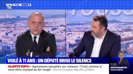 Agressions sexuelles sur mineurs: pour le député Bruno Questel, "c'est comme si vous étiez marqué au fer rouge"