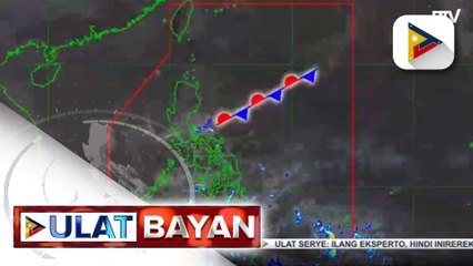PTV INFO WEATHER: Tail-end of a frontal system, nagpapaulan sa Bicol Region at Eastern Visayas