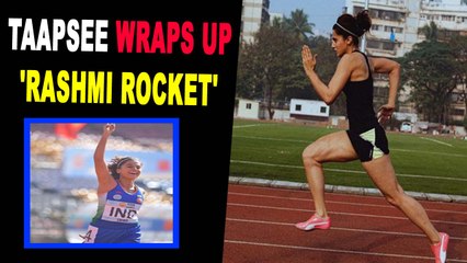 Taapsee Pannu wraps up 'Rashmi Rocket' shoot