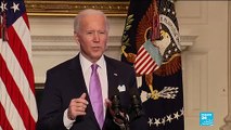 Coronavirus pandemic: Biden announces 