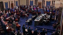 45 Republican senators vote to dismiss impeachment of Donald Trump