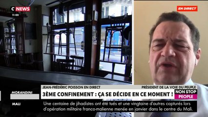 Le président de la Voie du peuple Jean-Frédéric Poisson appelle un désobéissance civile : « Il faut prendre toutes les libertés possibles pour que le gouvernement change sa manière de faire » - VIDEO