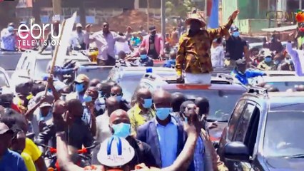 Odinga Campaigns For The BBI Report In Githurai