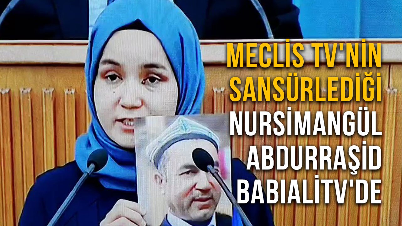 Meclis TV'nin Sansürlediği Nursimangül Abdurraşid Babıalitv'de