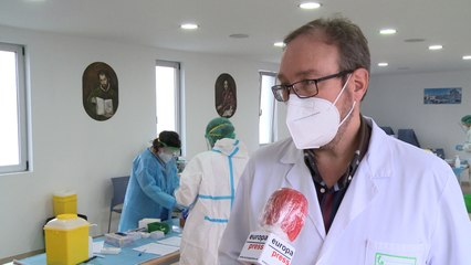 Coordinador centro salud: "La respuesta de la población está siendo muy buena"