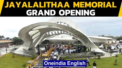 Jayalalithaa memorial unveiled | Amma's resting place | Oneindia News