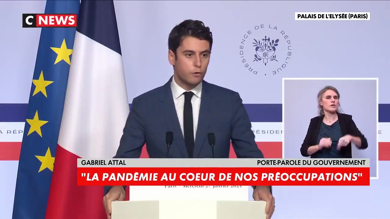 Coronavirus - Le couvre-feu à 18h "ne freine pas suffisamment" le virus - "Différents scénarios" étudiés dont un "confinement très serré" (Gabriel Attal)