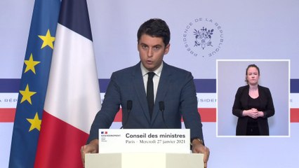 Gabriel Attal: "Le président de la République a demandé le durcissement des contrôles aux frontières"
