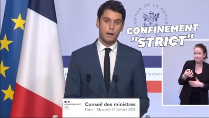 Le couvre-feu à 18h "ne freine pas suffisamment" le virus, prévient Gabriel Attal