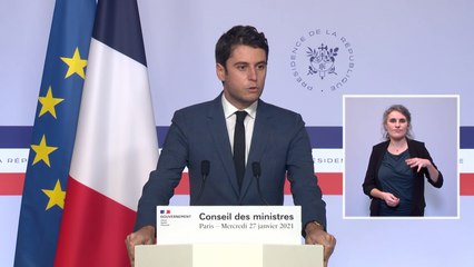 Compte rendu du Conseil des ministres du 27 janvier 2021