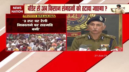 Breaking News : 26 जनवरी को ट्रैक्टर परेड निकालने से मना किया था- संजीव श्रीवास्तव, दिल्ली पुलिस