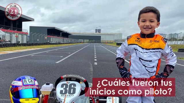 Mateo, el piloto de 5 años y campeón más joven de Latinoamérica