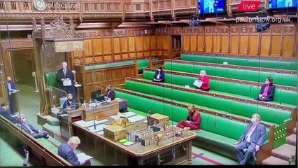 Peterborough MP Paul Bristow at Prime Minister's Questions