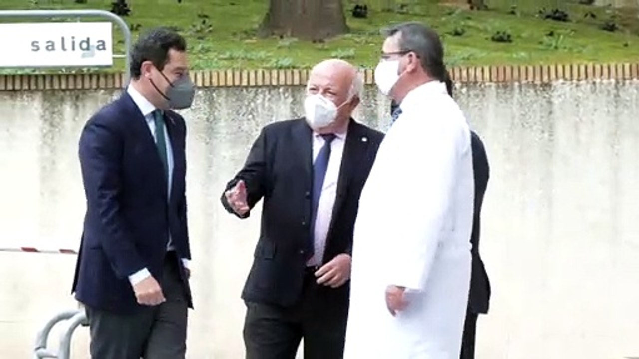 Moreno pone todos los recursos sanitarios al "servicio de los andaluces"