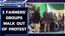 Farmer Protest: Two farmer groups walk out day after tractor rally|Oneindia News