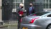 Boris Johnson departs Downing Street for PMQs