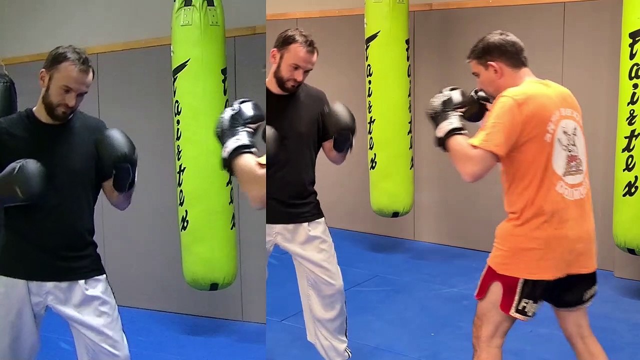 ENCHAINEMENT DE KICK BOXING K1