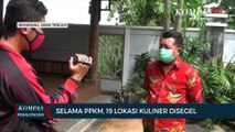 Selama Penerapan PPKM, 19 Lokasi Kuliner Disegel