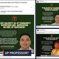 FALSE: 'UP professor' supports UP-DND accord termination
