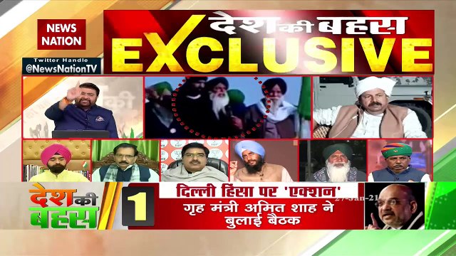 Desh Ki Bahas : आंदोलन में कितने 'भड़काऊ चेहरे' | Latest News