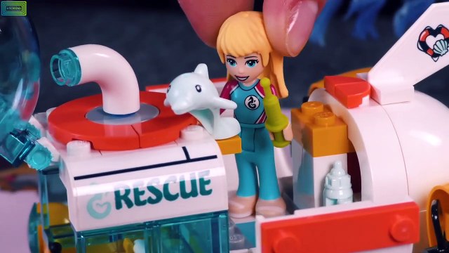 БАРАШ СОБИРАЕТ LEGO FRIENDS - ФИНАЛ СБОРКИ! СМЕШАРИКИ НА МОРСКОМ ДНЕ!