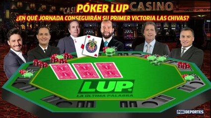 La mesa de póker para hablar de Chivas: LUP