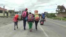 Miles de migrantes venezolanos siguen huyendo del 